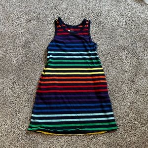 Primary rainbow dress